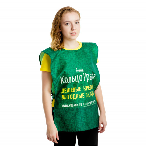 Накидка с полной запечаткой, материал: габардин