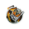 Медаль из акрила с пластиком 2-слойная с УФ-печатью