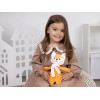Мягкая игрушка Beastie Toys, лисенок с белым шарфом
