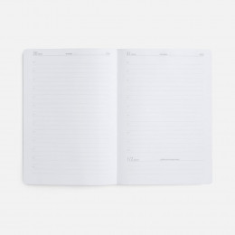 Ежедневник Must Metal, датированный, черный