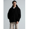Толстовка унисекс оверсайз Zippy, черная