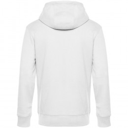 Толстовка с капюшоном унисекс King, белая