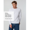 Свитшот унисекс Sublimatism, белый