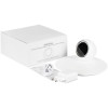 Станция беспроводной зарядки с часами и подсветкой GlobeBee, белая