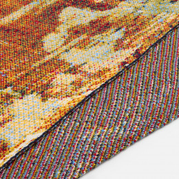 Плед Multicolor Net на заказ, S, полушерсть