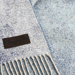 Плед Sorapis, голубой