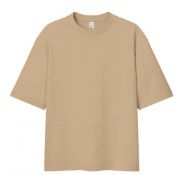 Футболка мужская оверсайз LIBRA, темно-бежевый, XL/2XL, 100% хлопок, 220 г/м2
