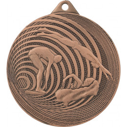 Медаль Плавание MMC3074/B (70) G-2.5мм