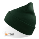 Шапка вязаная  двойная Wind-S темно-зелёный 