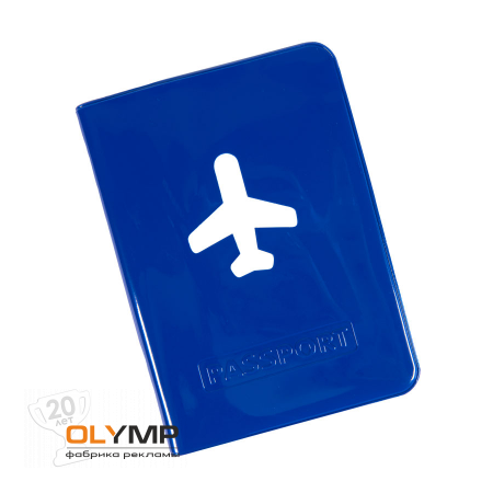 Обложка для паспорта "Flight" 10 x 13                                                                                         синий   