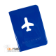 Обложка для паспорта "Flight" 10 x 13 синий 
